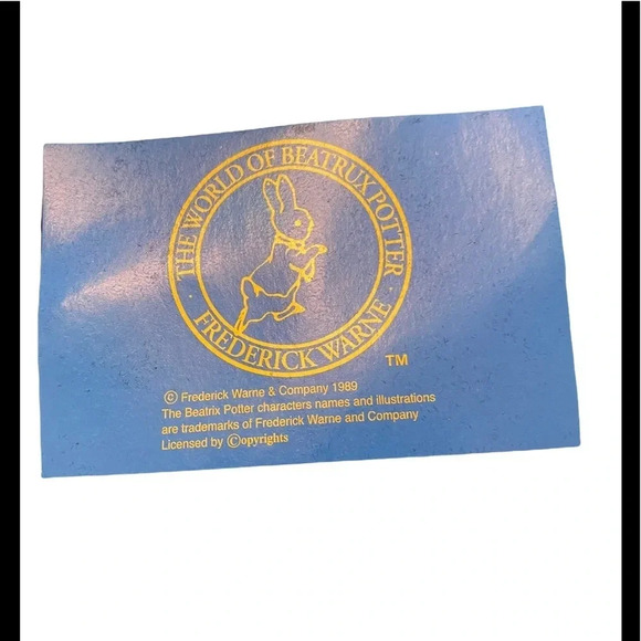 The World Of Peter Rabbit by Beatrix Potter Fine Silverplate 3 pc Feedin… - Picture 4 of 5